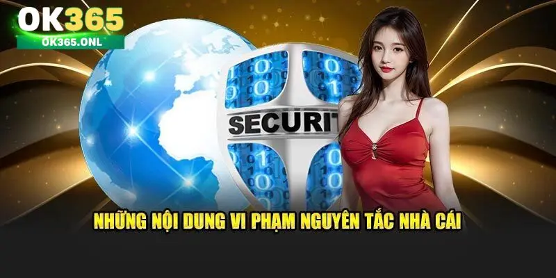 Các tình huống có vi phạm quy định bảo mật