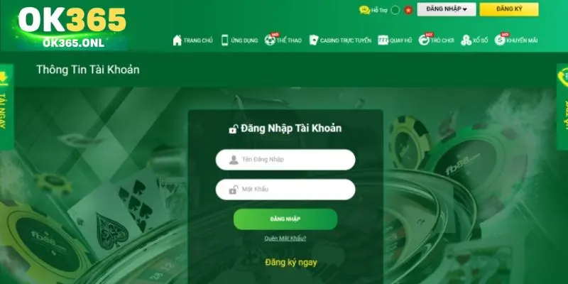 Cách đăng nhập OK365